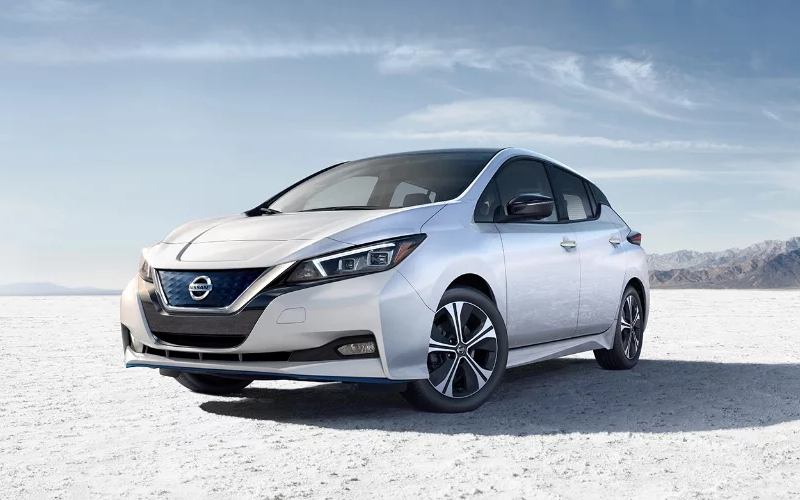 First generation Nissan Leaf electric vehicle exterior